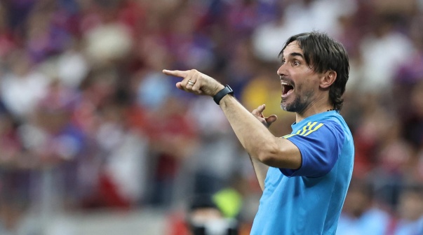 Diego Martínez, entrenador de Boca