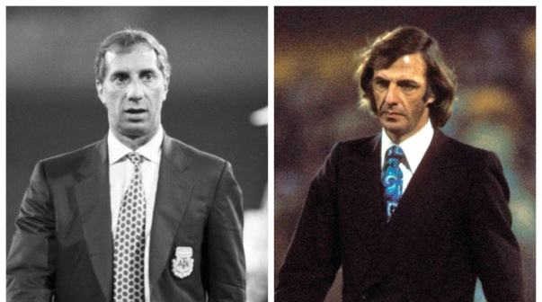 Bilardo y Menotti, campeones del mundo con la Selección Argentina