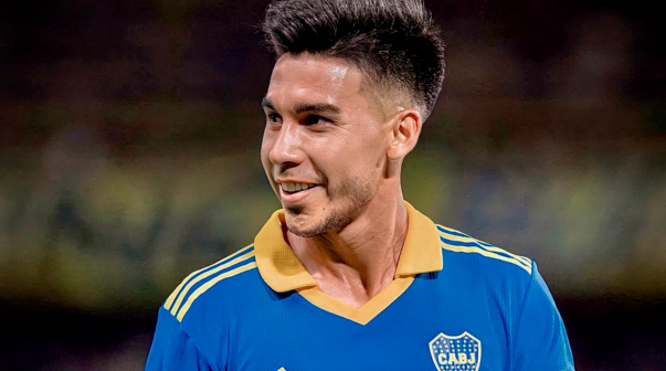 Pol Fernández, jugador de Boca