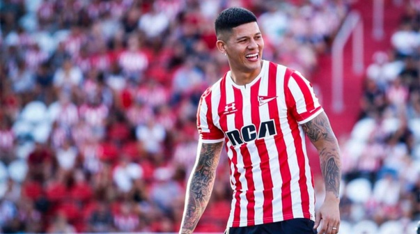 Marcos Rojo, ex jugador de Estudiantes