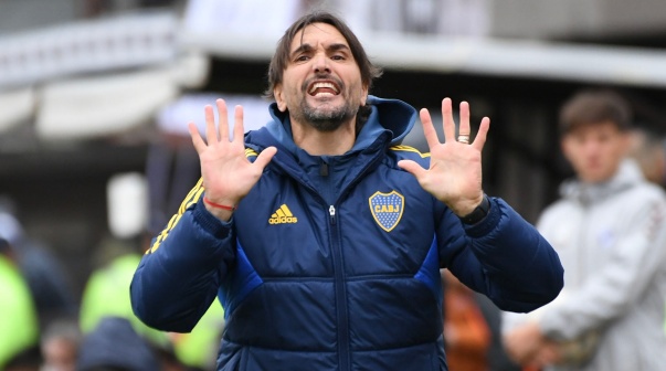 Diego Martínez, entrenador de Boca