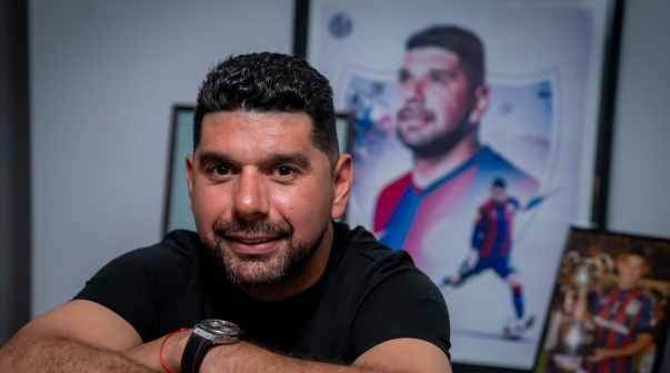 Néstor Ortigoza, dirigente de San Lorenzo