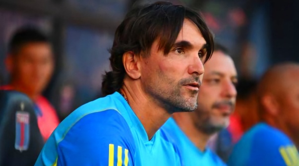 Diego Martínez, entrenador de Boca