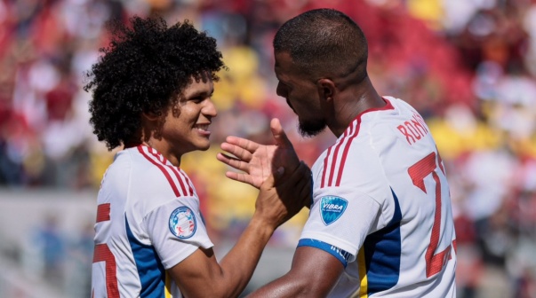 Venezuela vs. Ecuador en Copa América.