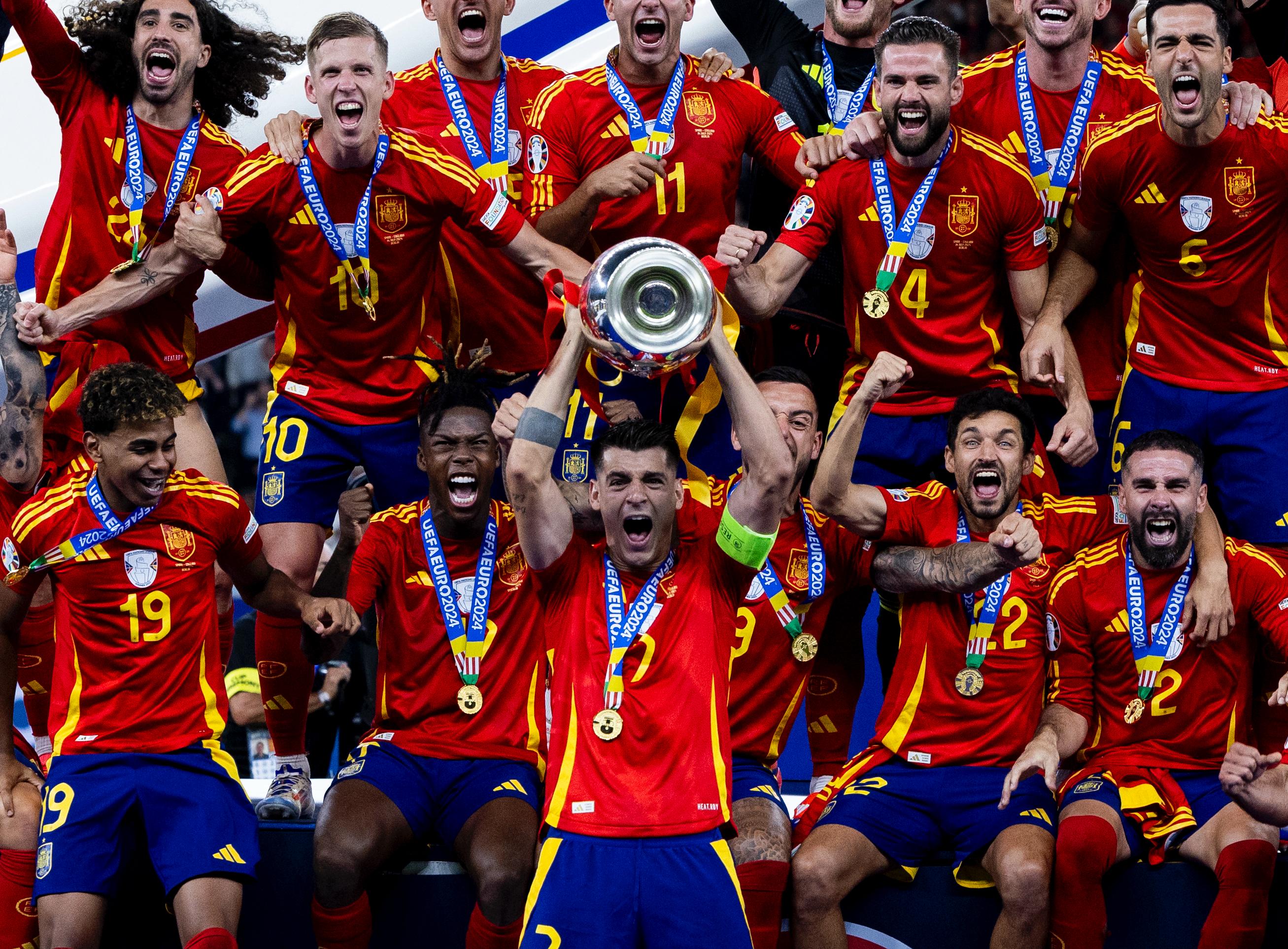 España le ganó a Inglaterra y es el campeón de la Eurocopa