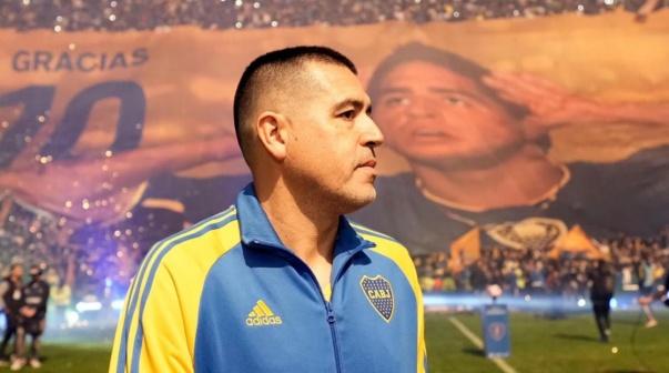 Juan Román Riquelme, presidente de Boca.