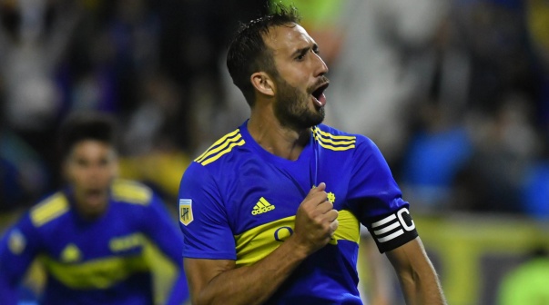 Carloz Izquierdoz en Boca.