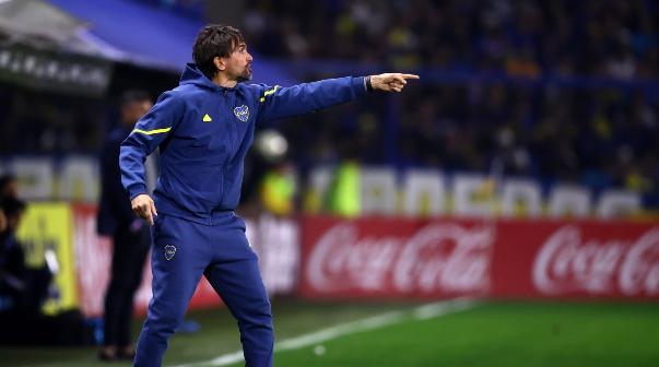 Boca Juniors vs Independiente del Valle. Partido de vuelta de los Playoffs de la Copa Sudamericana 2024. 24/7/2024