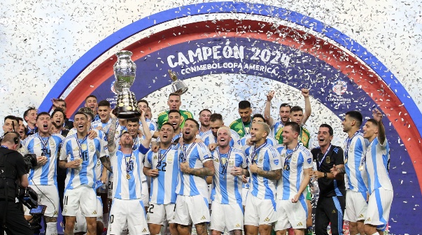 ARGENTINA VS COLOMBIAFecha: 15/07/2024FINAL COPA AMERICA ESTADOS UNIDOS