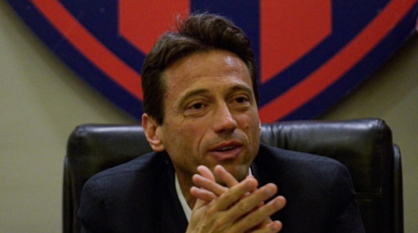 Marcelo Moretti, presidente de San Lorenzo.