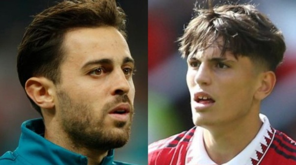 Bernardo Silva fue duro con Garnacho tras la Community Shield: 