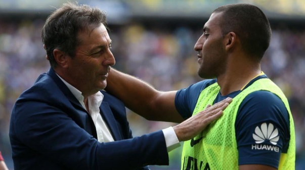 El DT de Huracán le apuntó a Wanchope: 