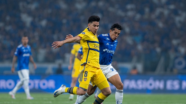 Cruzeiro amargó a Boca en octavos de final de la Copa Sudamericana