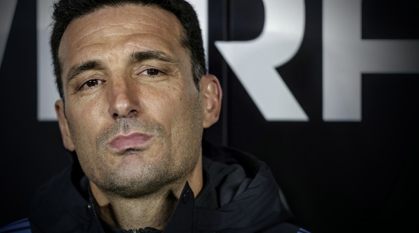 Lionel Scaloni. Argentina vs Chile. Eliminatorias Copa del Mundo 2026. Fotobaires 5/9/2024