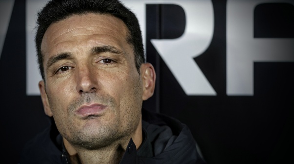 Lionel Scaloni. Argentina vs Chile. Eliminatorias Copa del Mundo 2026. Fotobaires 5/9/2024