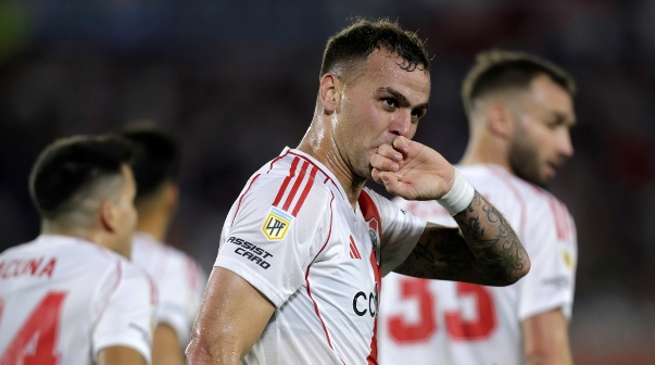 Leandro Gonzlez Pirez. 
River Plate vs Atletico Tucuman. Fecha 14 Liga Profesional. Futbol Argentina. Primera División. Fotobaires. 13/9/2024