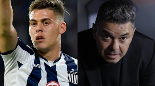 Girotti se plantó con Gallardo antes de River vs. Talleres: 