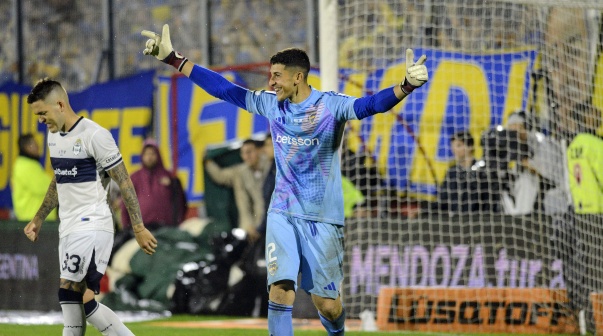 Leandro Brey. Boca Juniors vs Gimnasia y Esgrima de La Plata. Semifinal Copa Argentina 23/10/2024 Fotobaires