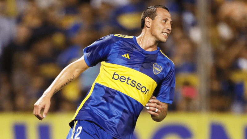 Cristian Lema se recuperó y entrenó a la par del grupo en Boca&nbsp;