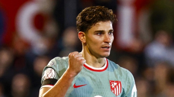 Julián Álvarez salvó del papelón a Simeone en Atlético Madrid