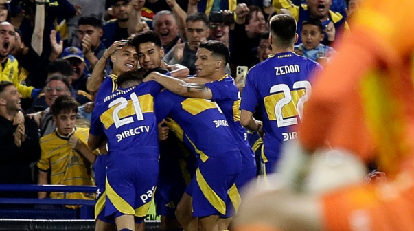 Festejo de Boca. Boca Juniors vs Union de Santa Fe. Fecha 23 Liga Porfesional Futbol Argentina. Primera División.