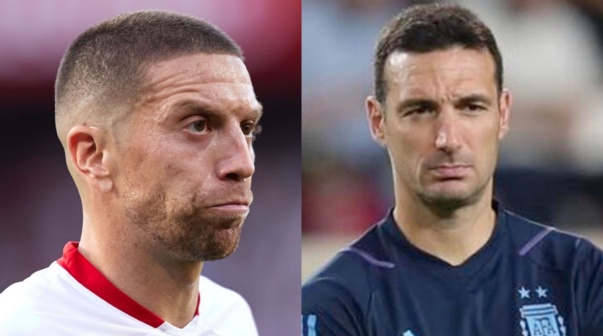 El Papu Gómez apuntó contra Scaloni: 