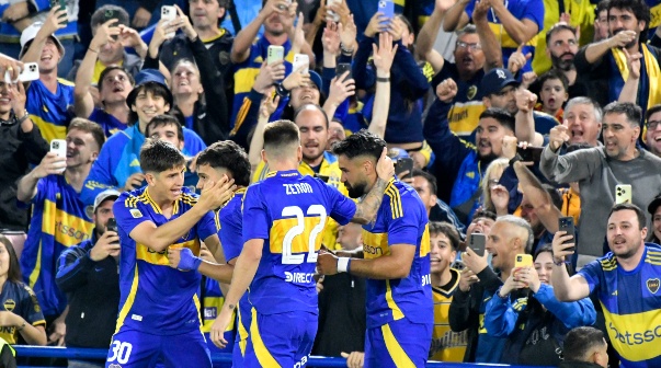 Festejo de Boca. Boca Juniors vs Union de Santa Fe. Fecha 23 Liga Porfesional Futbol Argentina. Primera División.