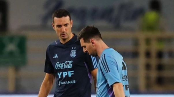 Se puso firme con Scaloni: 