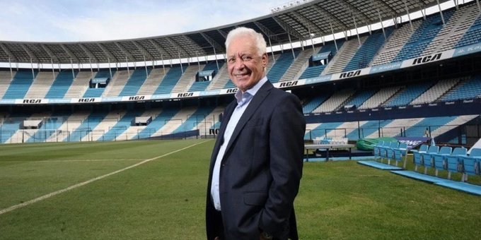 La sentida despedida de Víctor Blanco de Racing: 