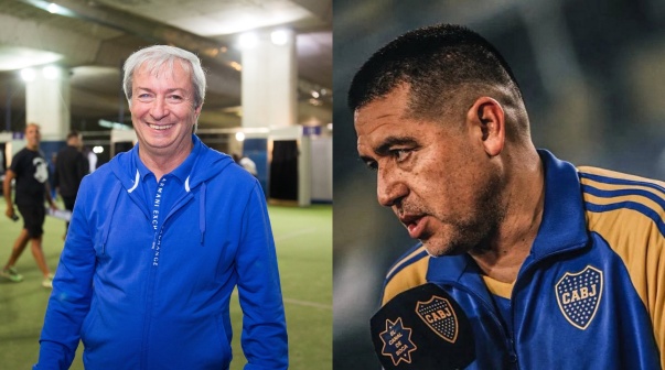 El presidente de Vélez le contestó a Riquelme por Aquino: 