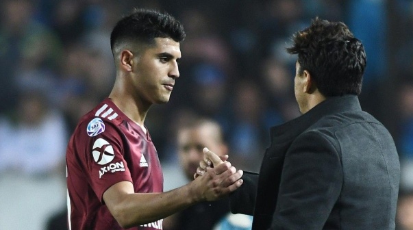 Exequiel Palacios le apuntó a Gallardo por el presente de River: 