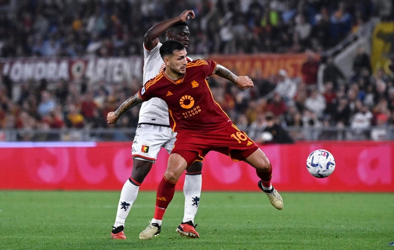 &nbsp;Leandro Paredes, pieza clave en el mediocampo de la Roma.