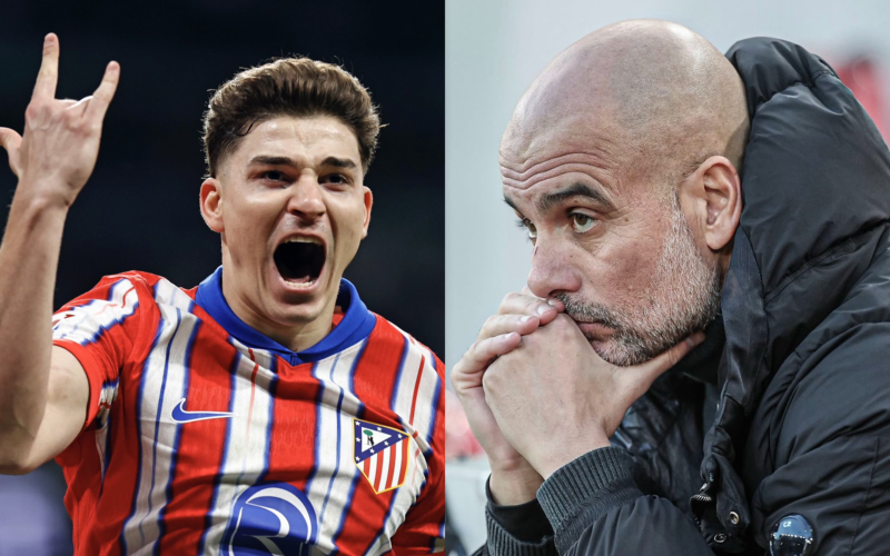 &nbsp;Julián Álvarez contestó tajante a Pep Guardiola en Manchester City