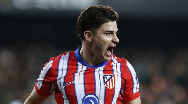 Notable presencia de Julián Álvarez y Correa en el triunfo del Atlético Madrid