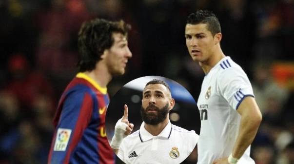 Benzema sorprendió cuando le dieron a elegir entre Messi y Cristiano: 