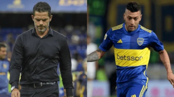 La decisión de Gago con Janson tras los silbidos de los hinchas de Boca