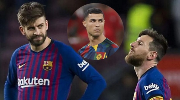 En medio del debate con Cristiano Ronaldo, Piqué sorprendió sobre Messi: 