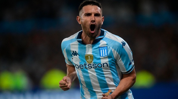 Adrian Martinez. Racing Club de Avellaneda vs Botafogo de Futebol e Regatas. Recopa Conmebol Sudamericana. 20/2/2025