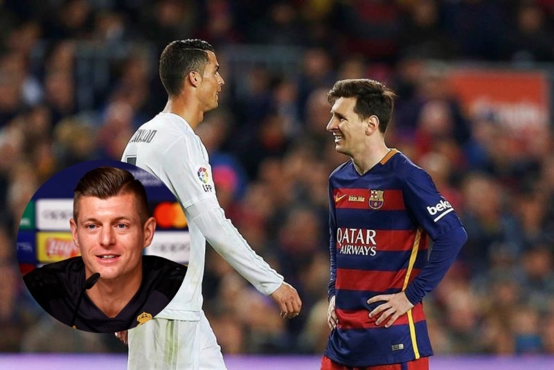 &nbsp;La respuesta de Kroos sobre el debate entre Messi y Cristiano