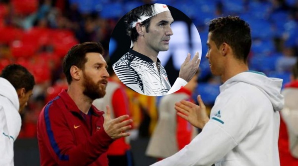 En medio del debate entre Messi y Cristiano, la respuesta de Federer: 