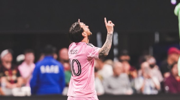Messi fue titular en el partido de Inter Miami vs. Atlanta United
