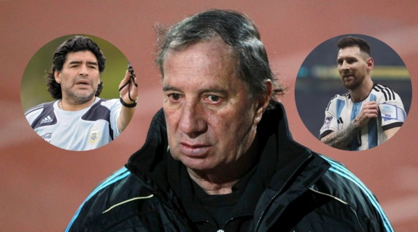 Según Bilardo, el mejor de la historia entre Messi y Maradona: 