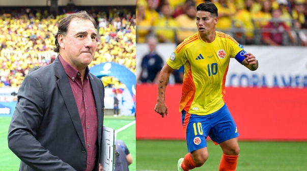 La polémica frase del DT de Colombia sobre James Rodríguez: 