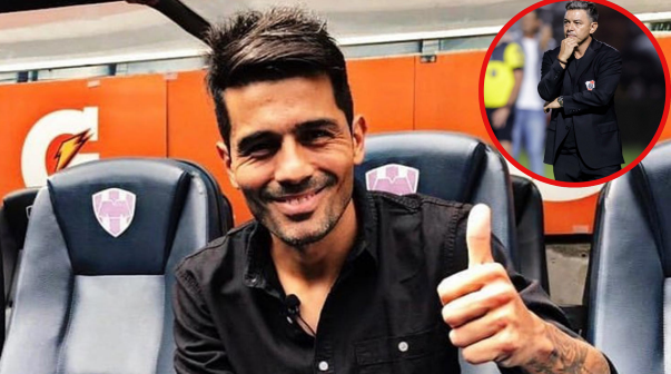 Erviti, sin filtro sobre Gallardo en River: 