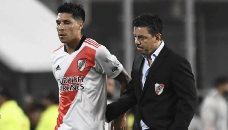 &nbsp;El problema de Gallardo con Enzo Pérez de cara al River vs Independiente Rivadavia