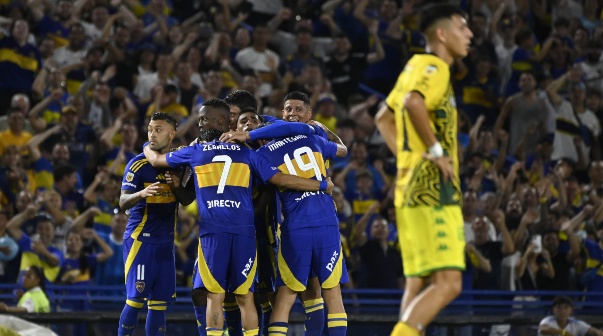 boca vs aldosivi. Fecha 7 Torneo Apertura Liga Profesional Argentina.