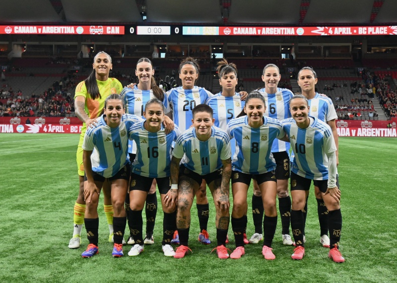 La Selección Argentina sumó un histórico triunfo de visitante en Canadá&nbsp;