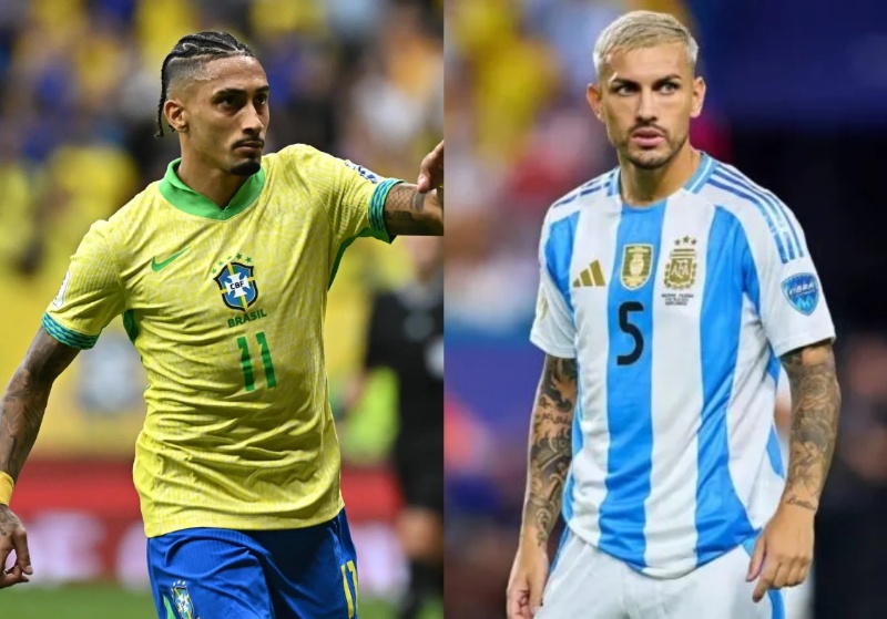 Paredes volvió a responderle a Rapinha tras la goleada de Argentina vs. Brasil&nbsp;