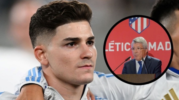 El presidente de Atlético Madrid no dudó sobre Julián ante las críticas