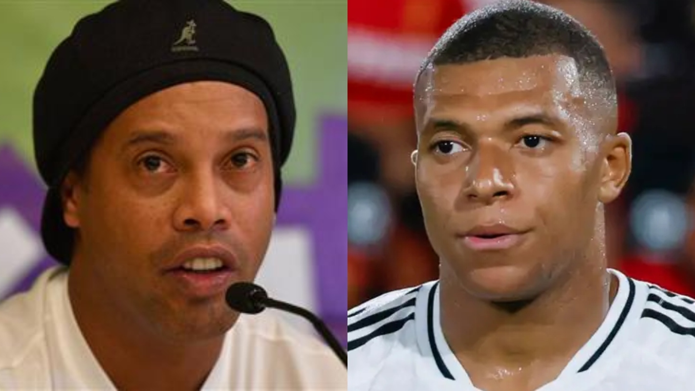 Ronaldinho no se calló y sentenció a Kylian Mbappé: 